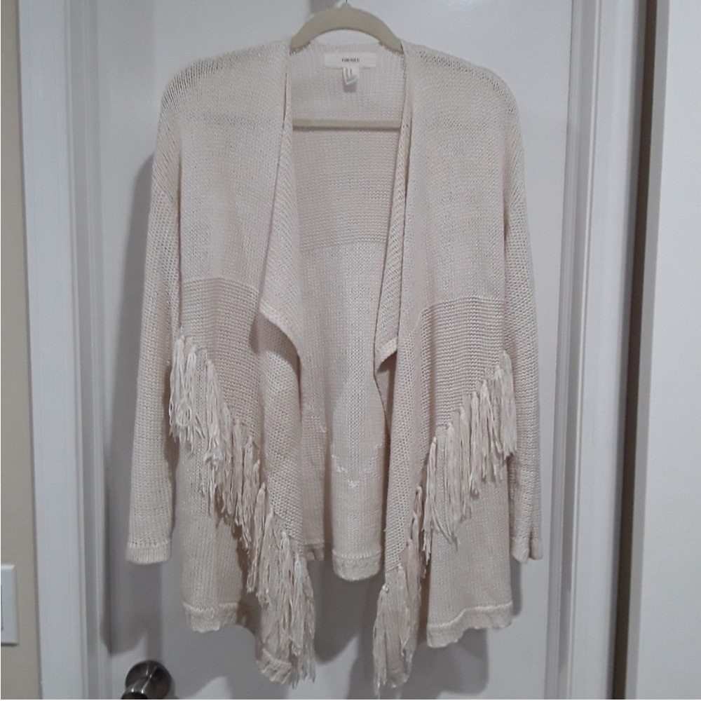 Forever 21 Fringed Cardigan